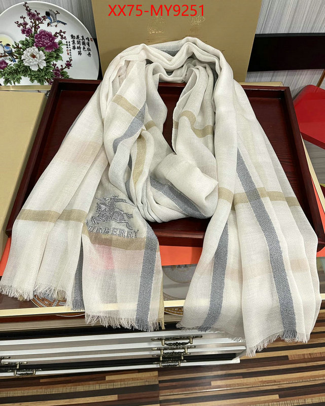 Scarf-Burberry the best affordable ID: MY9251 $: 75USD