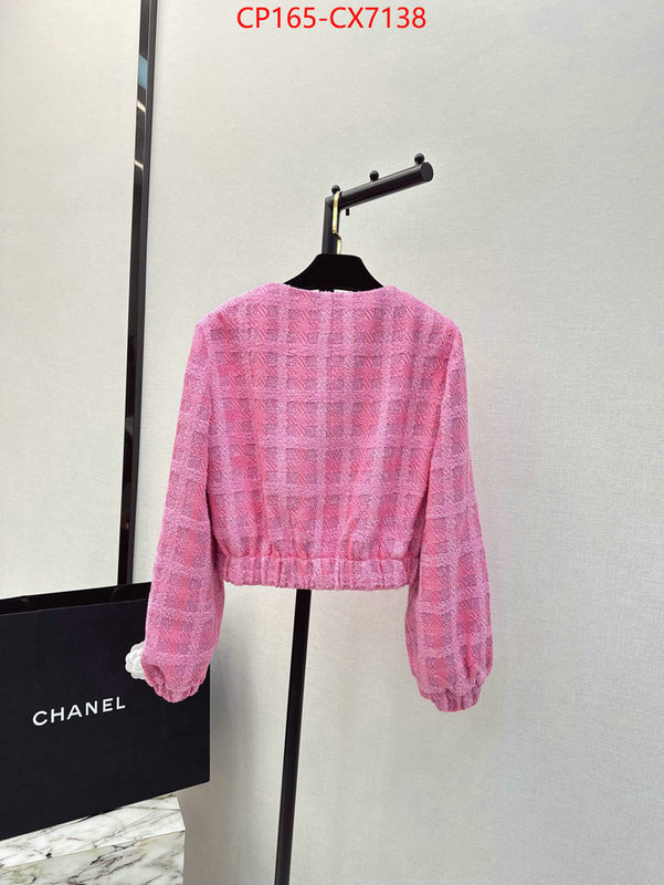 Clothing-Chanel the best designer ID: CX7138 $: 165USD