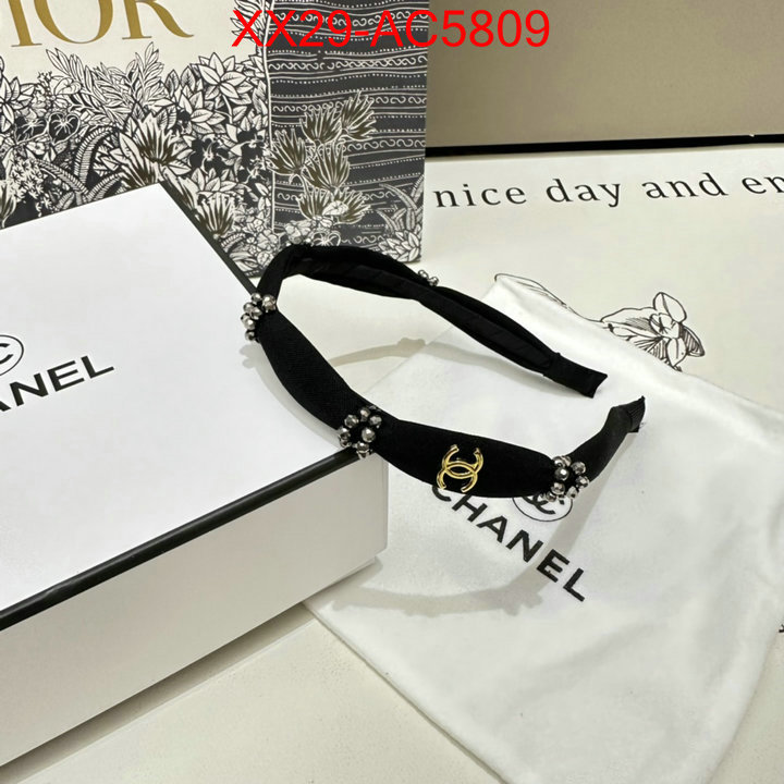 Hair band-Chanel how to find replica shop ID: AC5809 $: 29USD