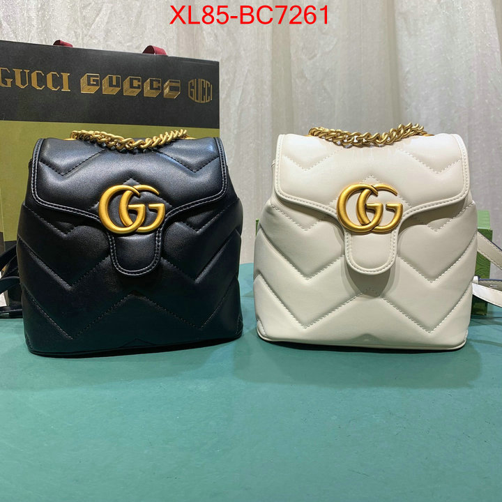 Gucci Bags(4A)-Backpack- 7 star ID: BC7261 $: 85USD,