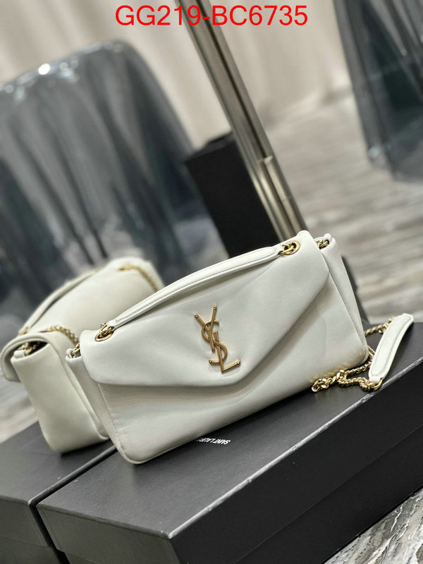 YSL Bags(TOP)-Crossbody- what 1:1 replica ID: BC6735 $: 219USD,