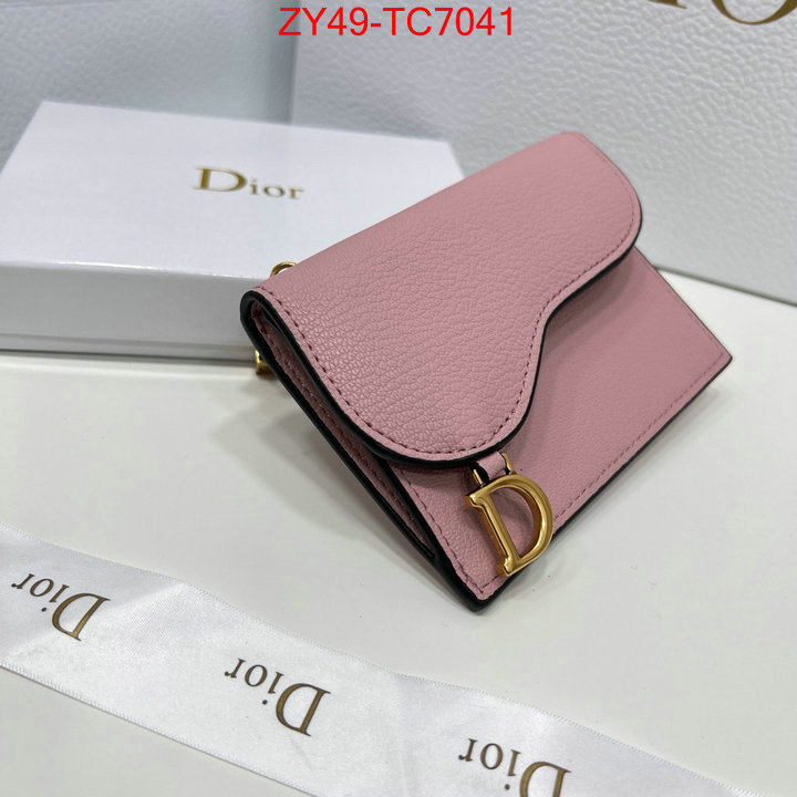 Dior Bags(4A)-Wallet- china sale ID: TC7041 $: 49USD,