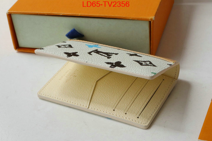 LV Bags(TOP)-Wallet designer fake ID: TV2356 $: 65USD,