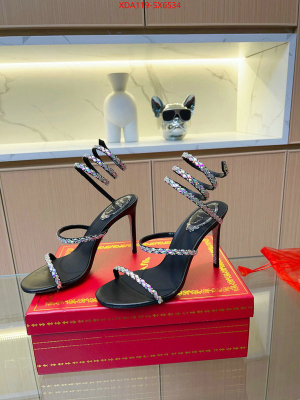 Women Shoes-Rene Caovilla 7 star replica ID: SX6534 $: 119USD