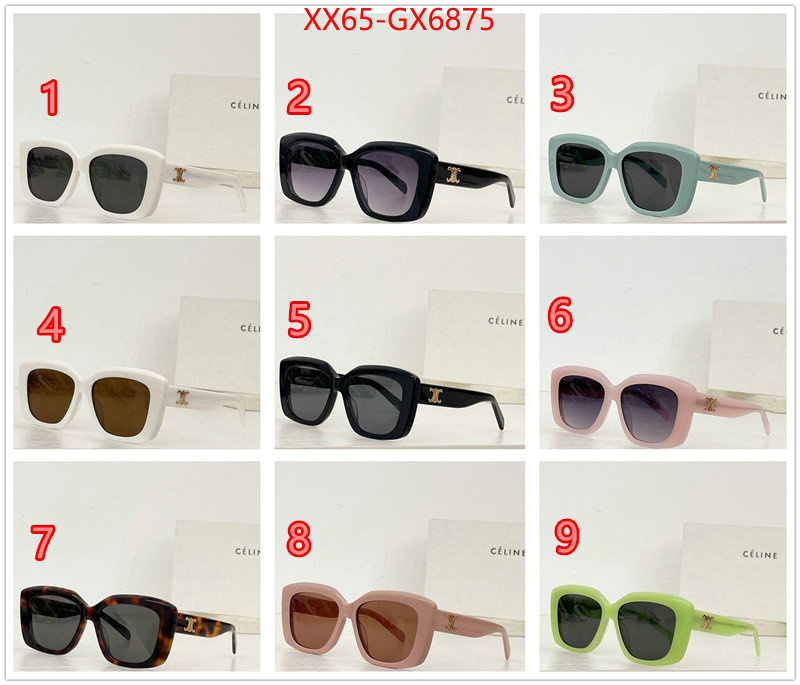 Glasses-CELINE is it ok to buy replica ID: GX6875 $: 65USD