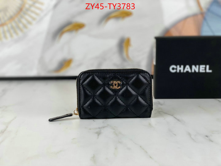 Chanel Bags(4A)-Wallet- what best designer replicas ID: TY3783 $: 45USD,