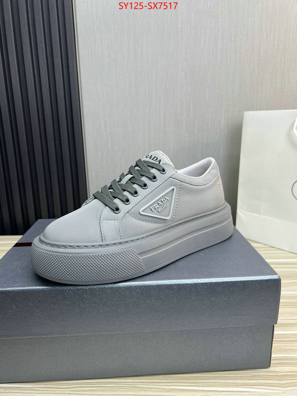 Men shoes-Prada where can i buy the best quality ID: SX7517 $: 125USD