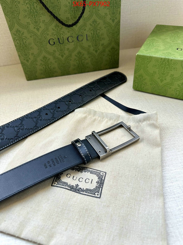 Belts-Gucci where can i buy the best quality ID: PX7902 $: 65USD