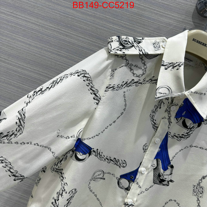 Clothing-Burberry replica designer ID: CC5219 $: 149USD