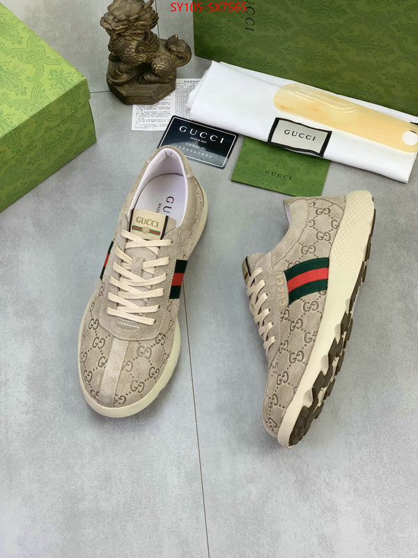 Men Shoes-Gucci 1:1 clone ID: SX7565 $: 105USD