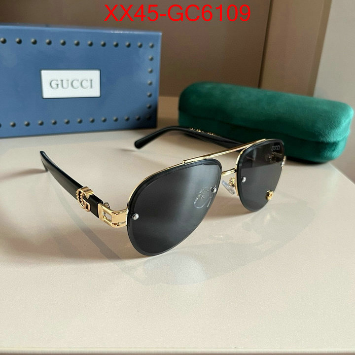 Glasses-Gucci fashion designer ID: GC6109 $: 45USD