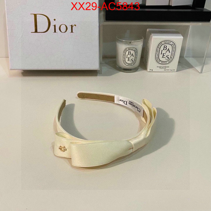 Hair band-Dior 2024 perfect replica designer ID: AC5843 $: 29USD