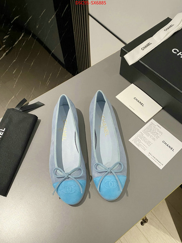 Women Shoes-Chanel replica 1:1 ID: SX6885 $: 95USD