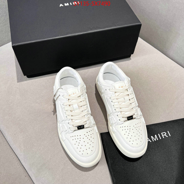Men Shoes-AMIRI aaaaa+ replica designer ID: SX7490 $: 135USD