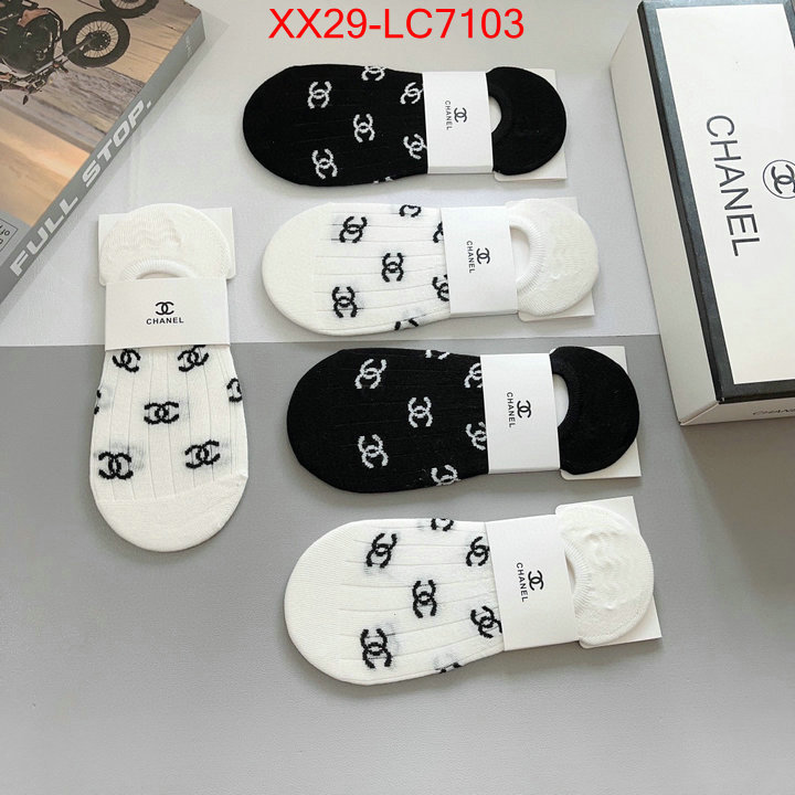 Sock-Chanel sale outlet online ID: LC7103 $: 29USD