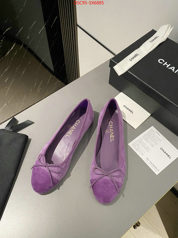 Women Shoes-Chanel replica 1:1 ID: SX6885 $: 95USD