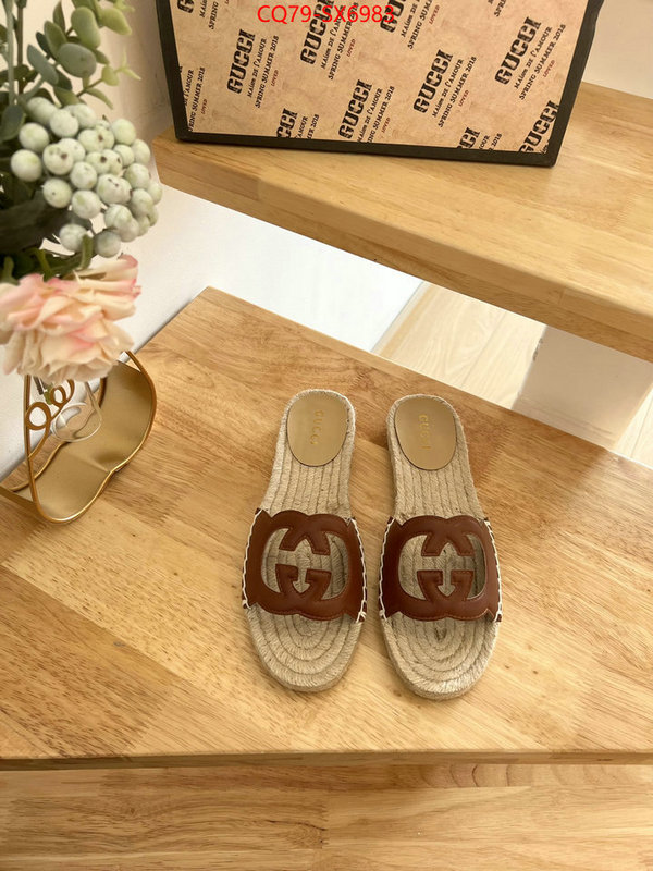 Women Shoes-Gucci best quality fake ID: SX6983 $: 79USD