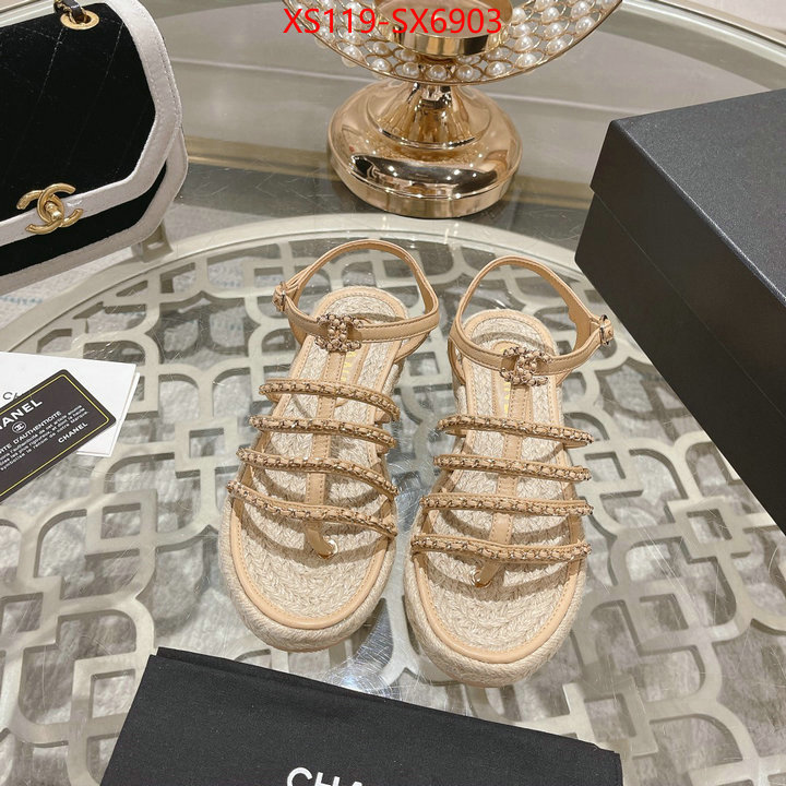 Women Shoes-Chanel fake high quality ID: SX6903 $: 119USD