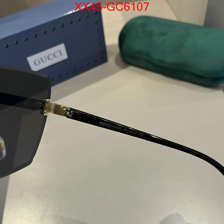 Glasses-Gucci 2024 perfect replica designer ID: GC6107 $: 45USD