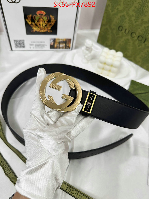 Belts-Gucci sell online luxury designer ID: PX7892 $: 65USD