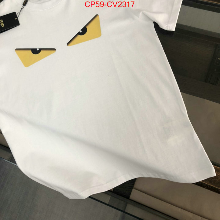 Clothing-Fendi sale outlet online ID: CV2317 $: 59USD