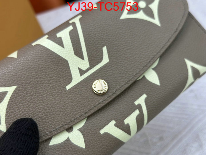 LV Bags(4A)-Wallet where can you buy a replica ID: TC5753 $: 39USD,