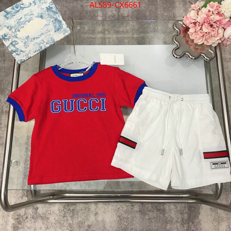 Kids clothing-Gucci we provide top cheap aaaaa ID: CX6661 $: 89USD