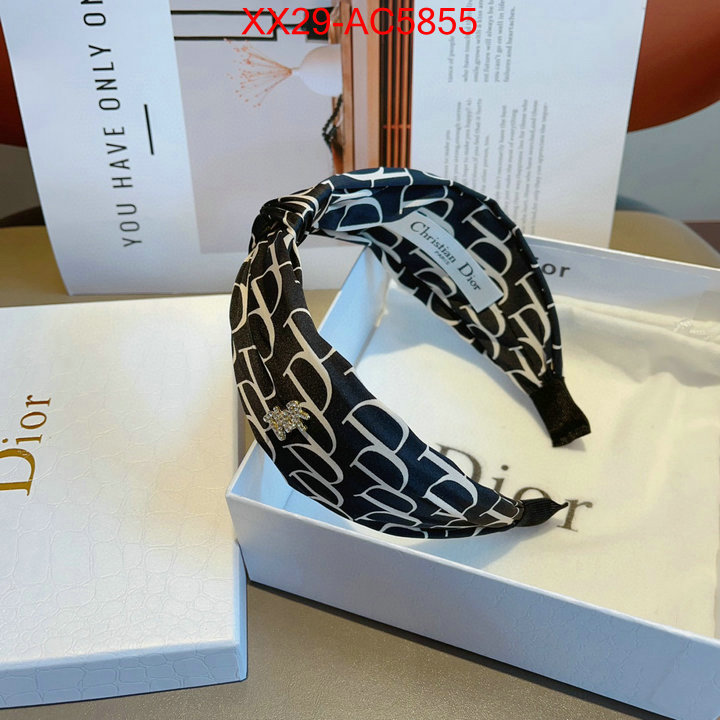 Hair band-Dior buy high-quality fake ID: AC5855 $: 29USD