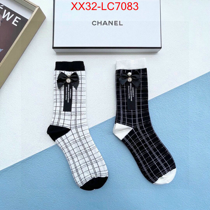 Sock-Chanel where can you buy a replica ID: LC7083 $: 32USD