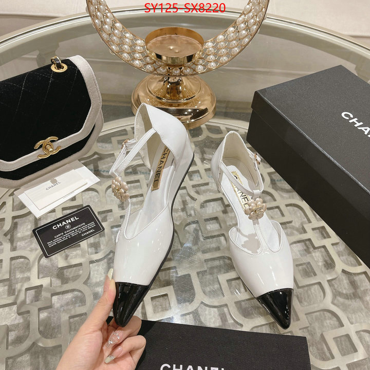 Women Shoes-Chanel cheap online best designer ID: SX8220 $: 125USD