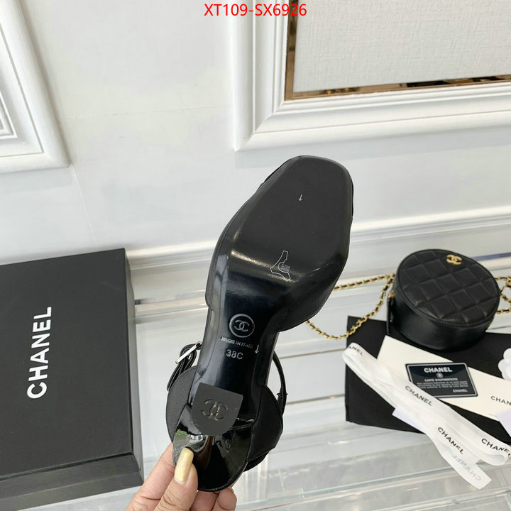 Women Shoes-Chanel top 1:1 replica ID: SX6926 $: 109USD