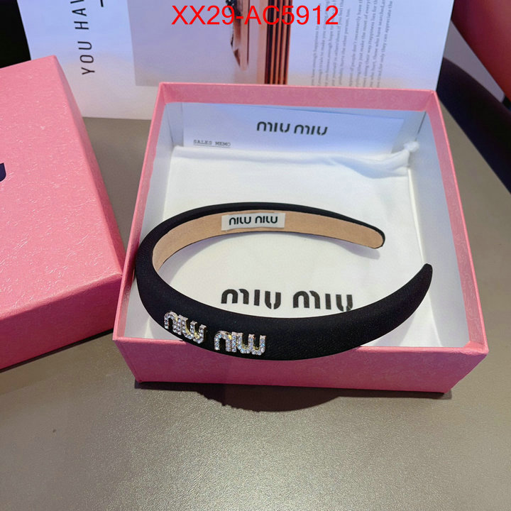 Hair band-MIU MIU replica us ID: AC5912 $: 29USD