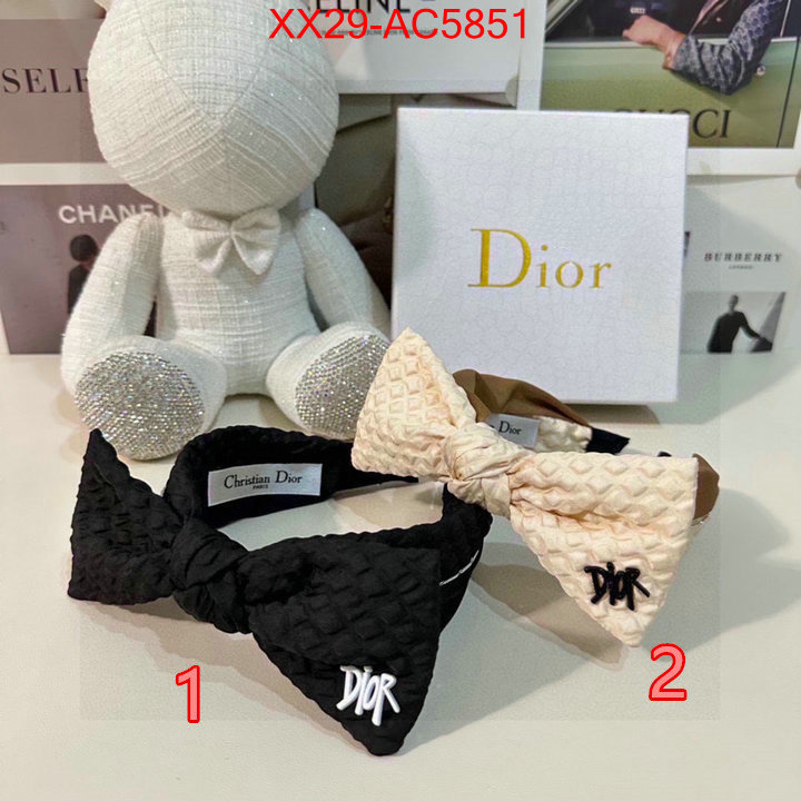 Hair band-Dior top quality replica ID: AC5851 $: 29USD