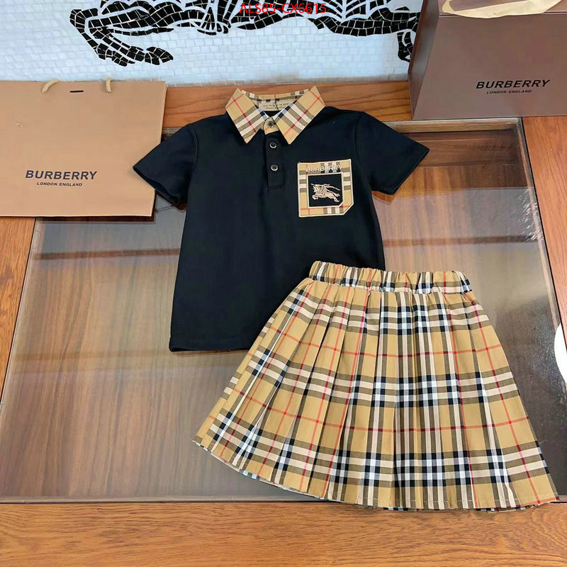 Kids clothing-Burberry what's the best place to buy replica ID: CX6615 $: 85USD