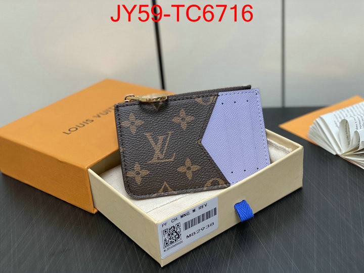 LV Bags(TOP)-Wallet online china ID: TC6716 $: 59USD,