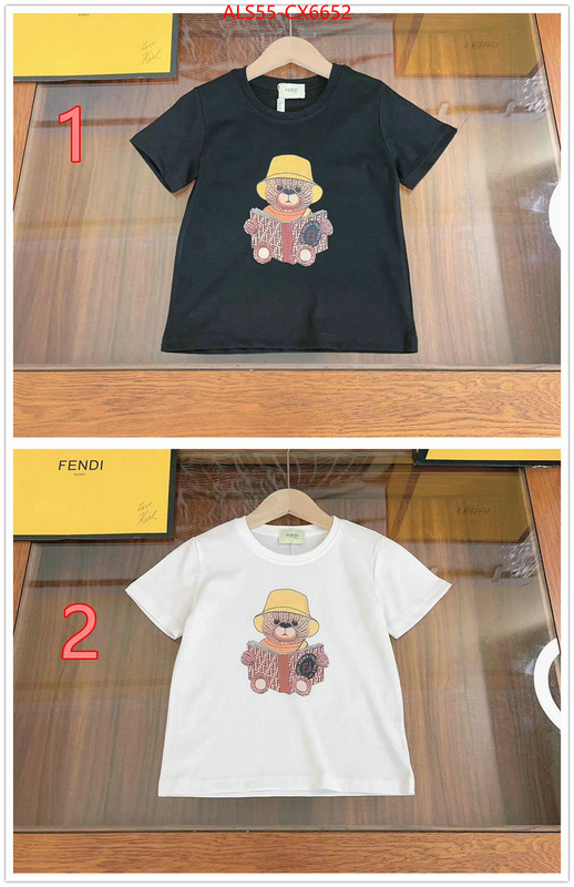 Kids clothing-Fendi 7 star quality designer replica ID: CX6652 $: 55USD