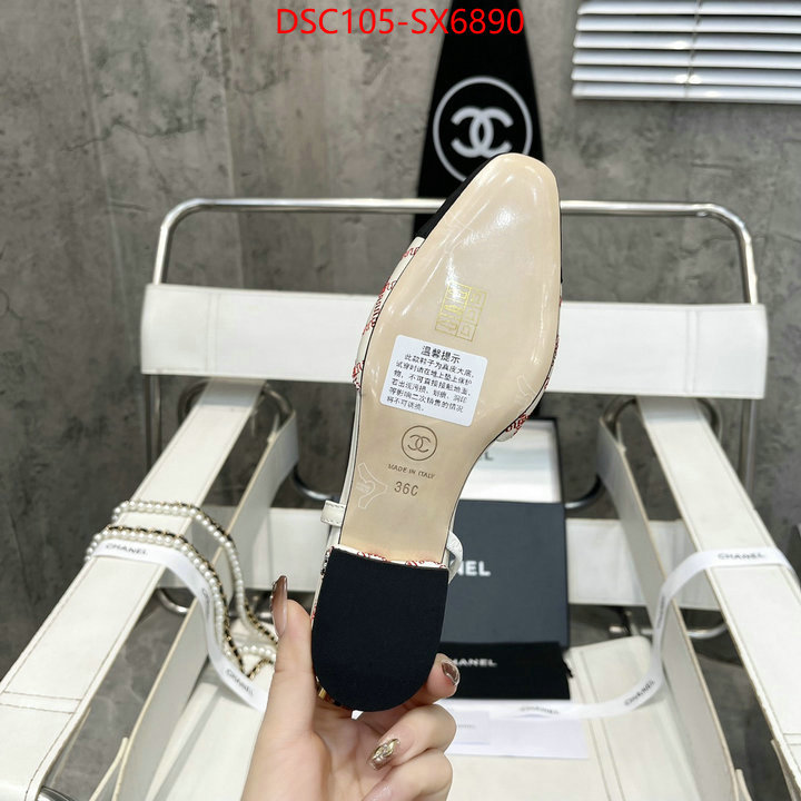 Women Shoes-Chanel 2024 perfect replica designer ID: SX6890 $: 105USD