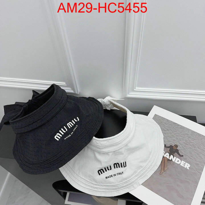 Cap(Hat)-Miu Miu how can i find replica ID: HC5455 $: 29USD