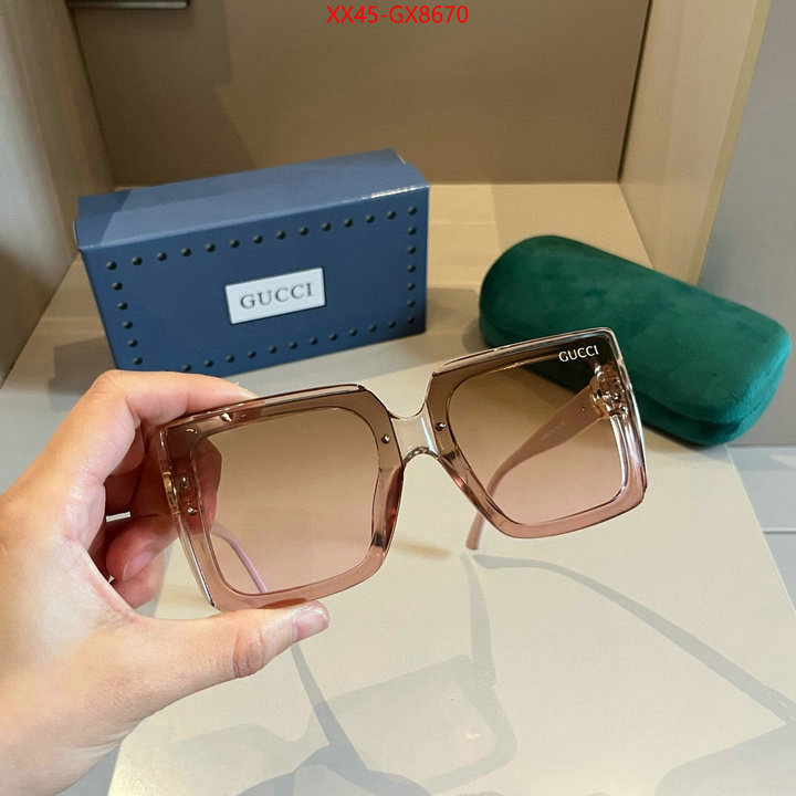 Glasses-Gucci online store ID: GX8670 $: 45USD