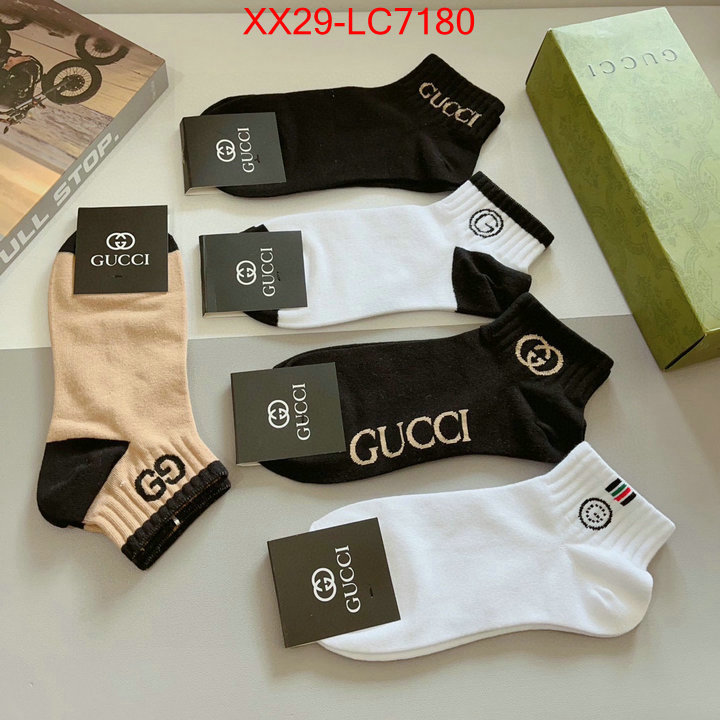 Sock-Gucci fake cheap best online ID: LC7180 $: 29USD