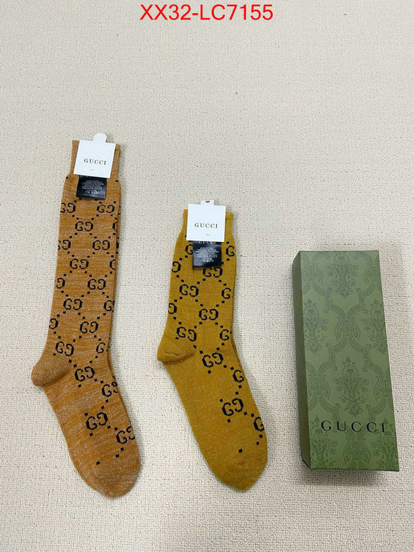 Sock-Gucci buy best high-quality ID: LC7155 $: 32USD