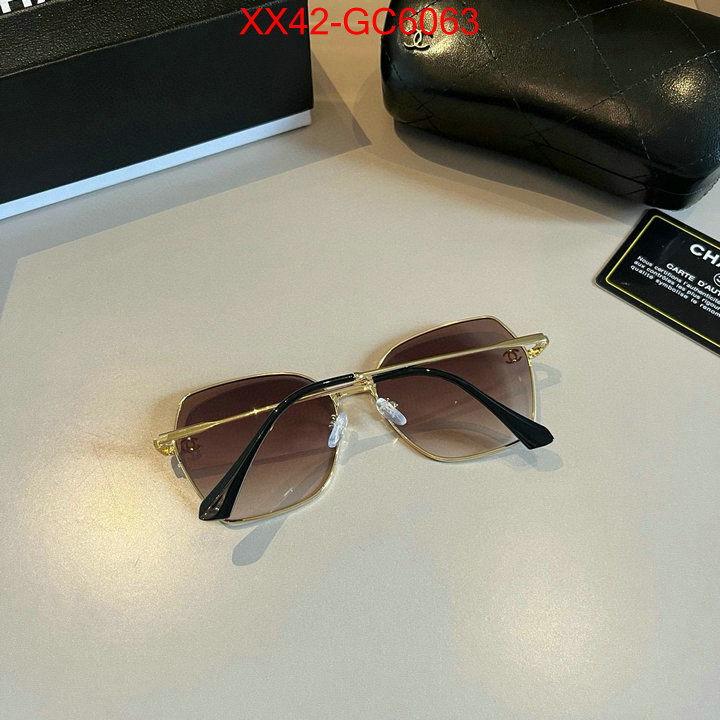 Glasses-Chanel from china ID: GC6063 $: 42USD