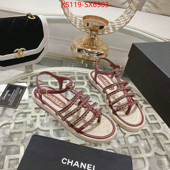 Women Shoes-Chanel fake high quality ID: SX6903 $: 119USD