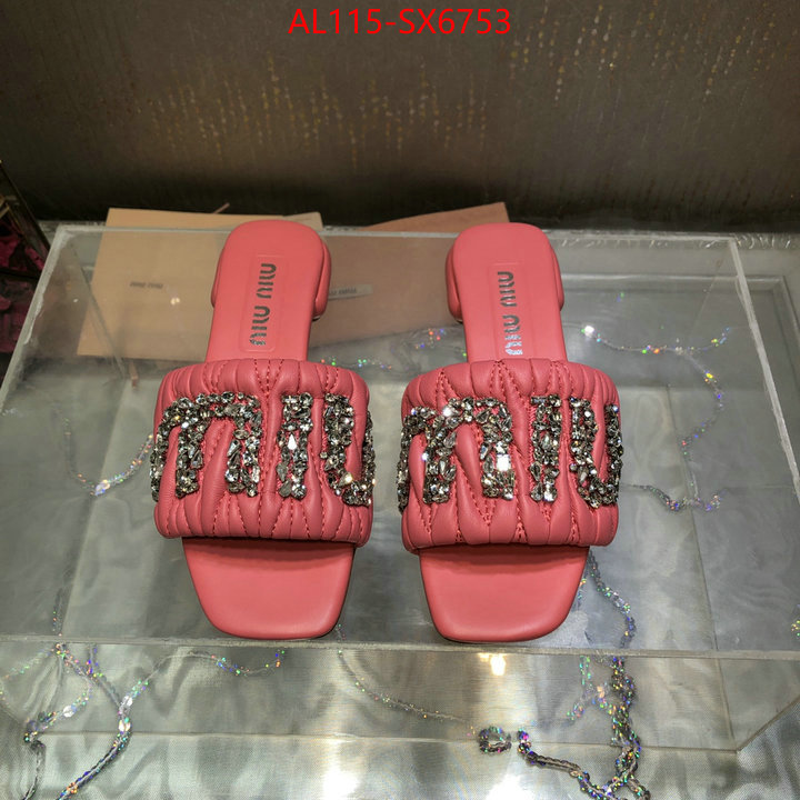 Women Shoes-Miu Miu buy first copy replica ID: SX6753 $: 115USD