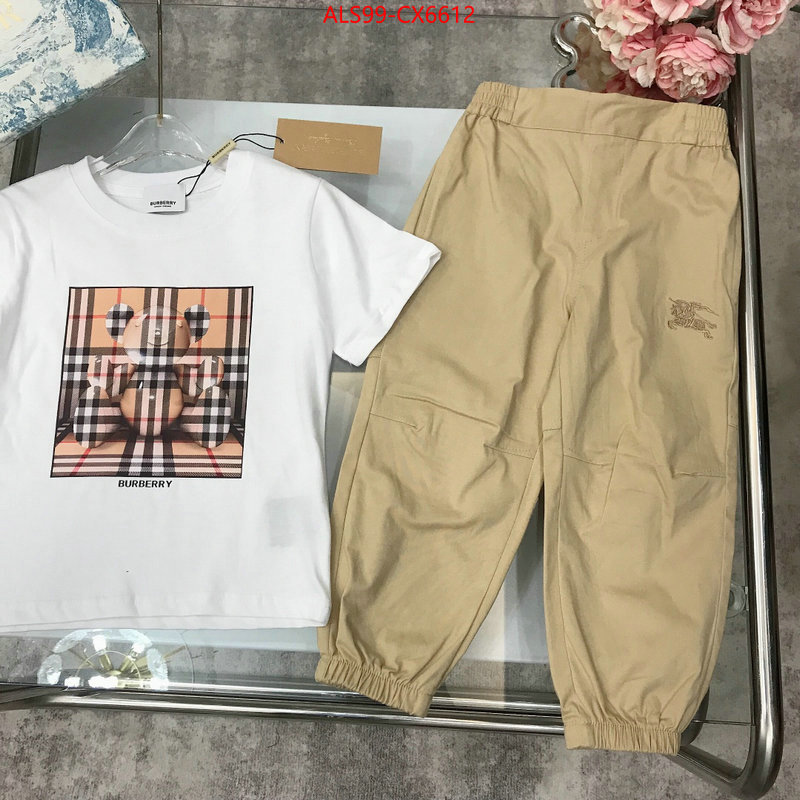 Kids clothing-Burberry top ID: CX6612 $: 99USD