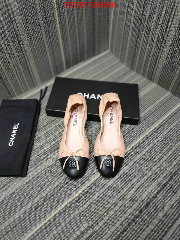 Women Shoes-Chanel the best quality replica ID: SX6886 $: 69USD