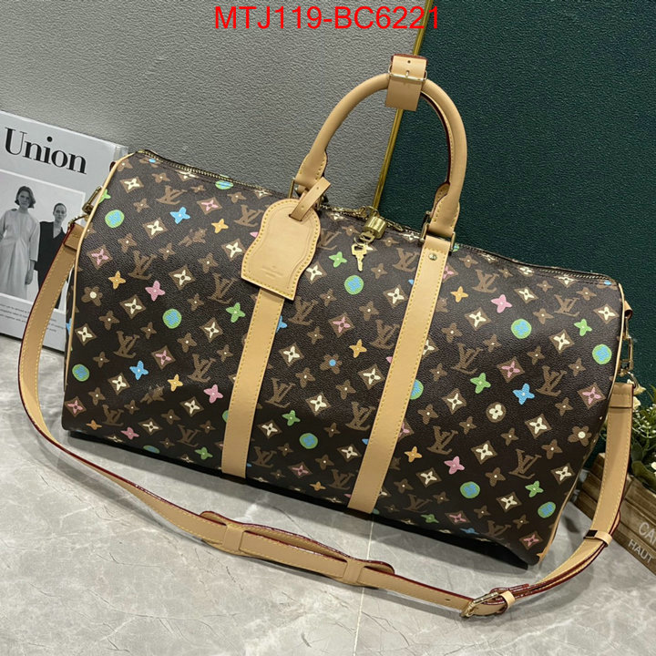 LV Bags(4A)-Keepall BandouliRe 45-50- supplier in china ID: BC6221 $: 119USD,