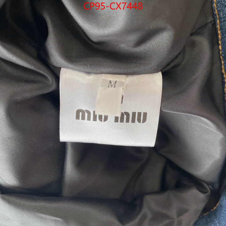 Clothing-MIU MIU how to find replica shop ID: CX7448 $: 95USD