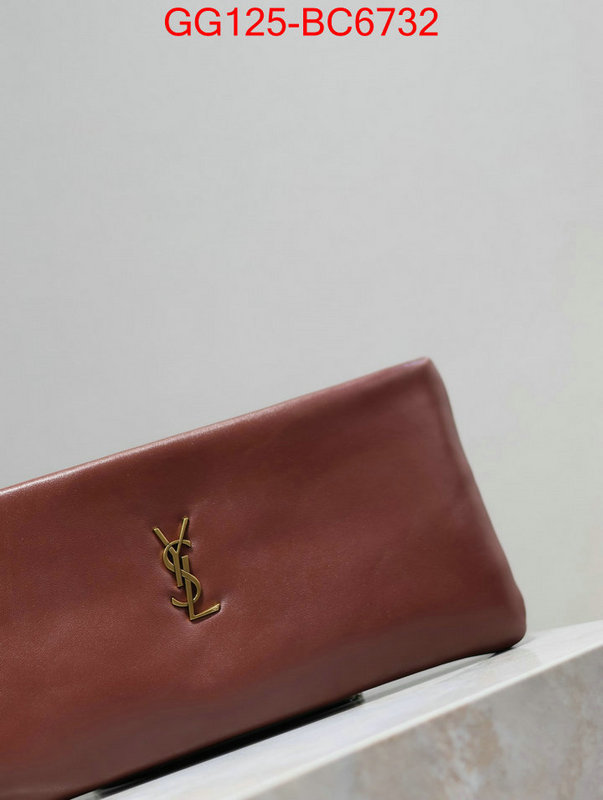 YSL Bags(TOP)-Clutch- buy best high-quality ID: BC6732 $: 125USD,