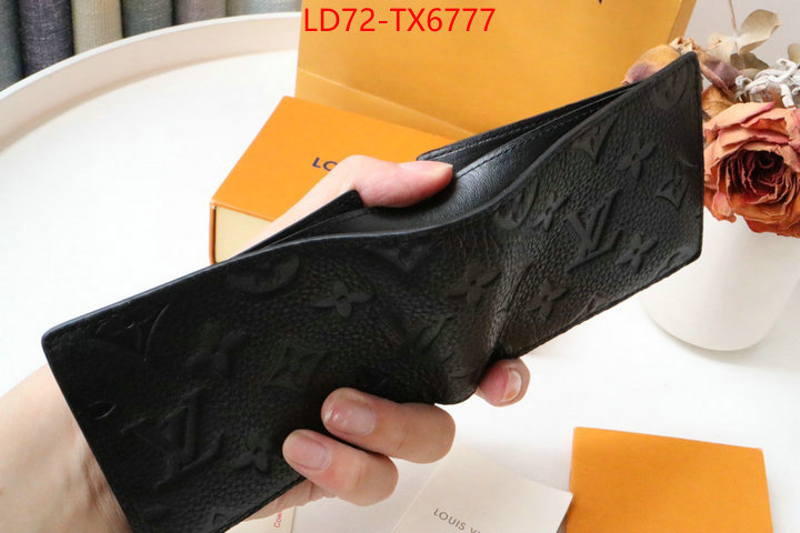 LV Bags(TOP)-Wallet where can i find ID: TX6777 $: 72USD,